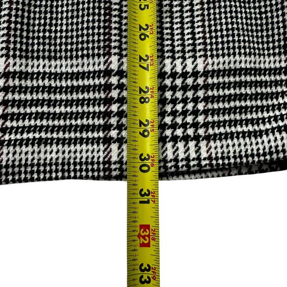 Forever 21 Multicolor Houndstooth Wool Blend Mini Dress Women's Size XS | 72-3-2 - Picture 6 of 8